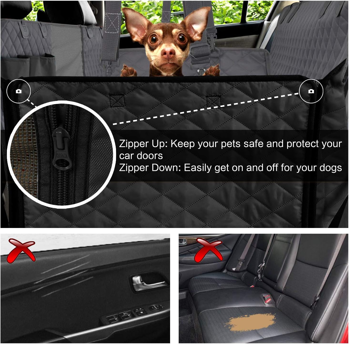 WoofRide™ Waterproof Dog Car Seat Cover item i need
