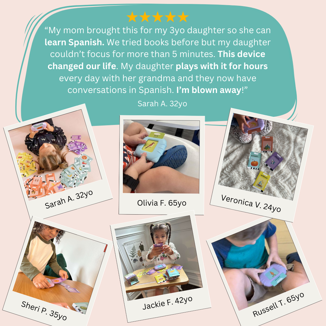 Say & Play™ Speech Development Educational Cards Item i Need