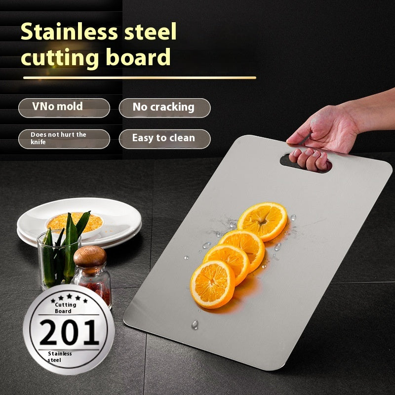 Antibacterial Stainless Steel Cutting Board